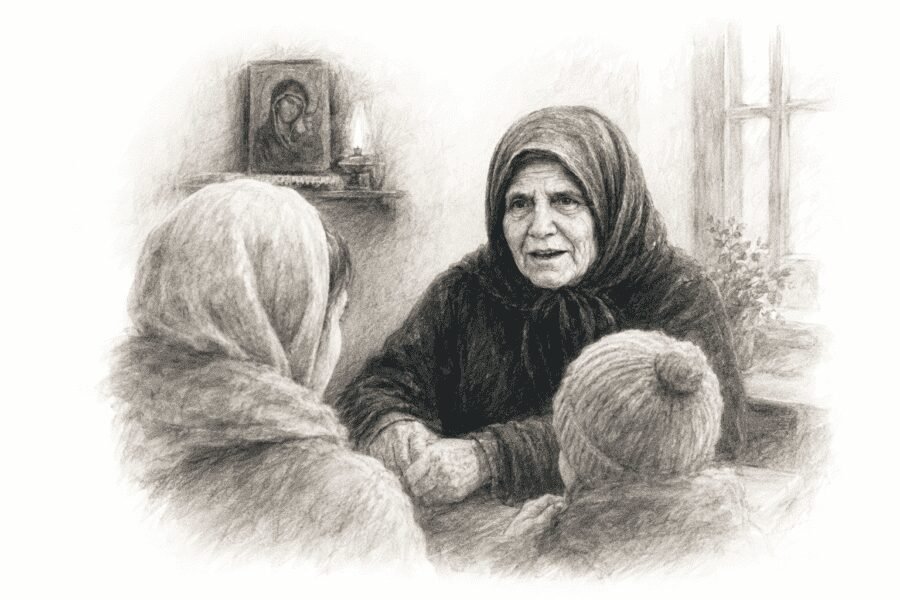 Она не могла закрыть дверь