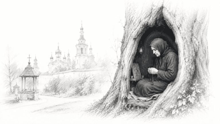 Несколько лет в дупле дерева